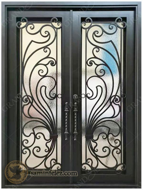 درب لابی آپارتمان فدورا کد SL-025